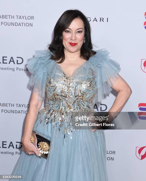 Jennifer Tilly at The Elizabeth Taylor Ball to End AIDS held at West Hollywood Park on September 15, 2022 in Los Angeles, California.