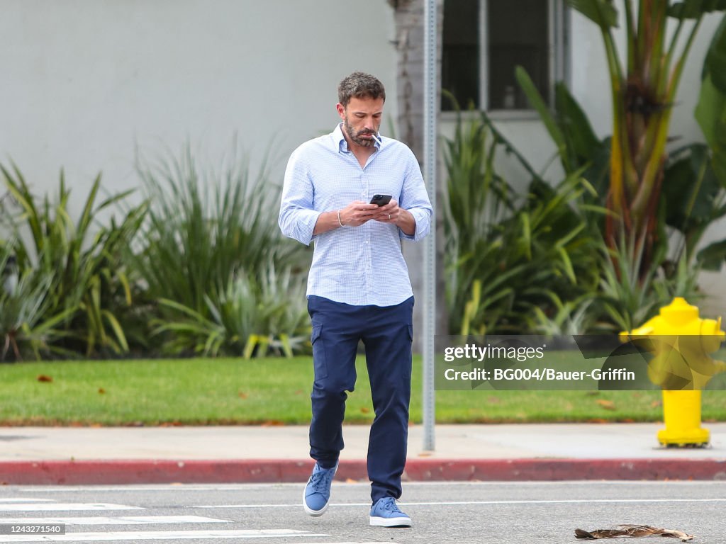 Celebrity Sightings In Los Angeles - September 15, 2022