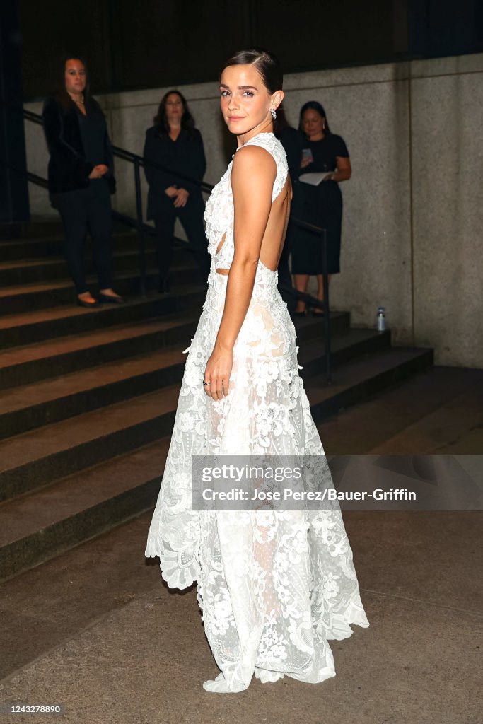Celebrity Sightings In New York - September 15, 2022