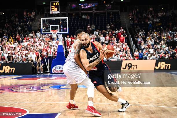 Evan FOURNIER of France during the Semi-Final FIBA EuroBasket 2022 match between Poland and France at EuroBasket Arena Berlin on September 16, 2022...