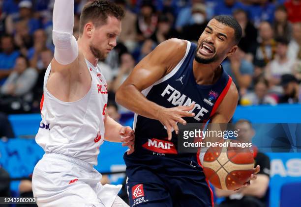 Timothe Luwawu-Cabarrot of France during the FIBA EuroBasket 2022 semi-final match between Poland and France at EuroBasket Arena Berlin on September...