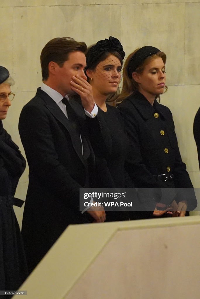 Lying-In-State Of Her Majesty Queen Elizabeth II At Westminster Hall