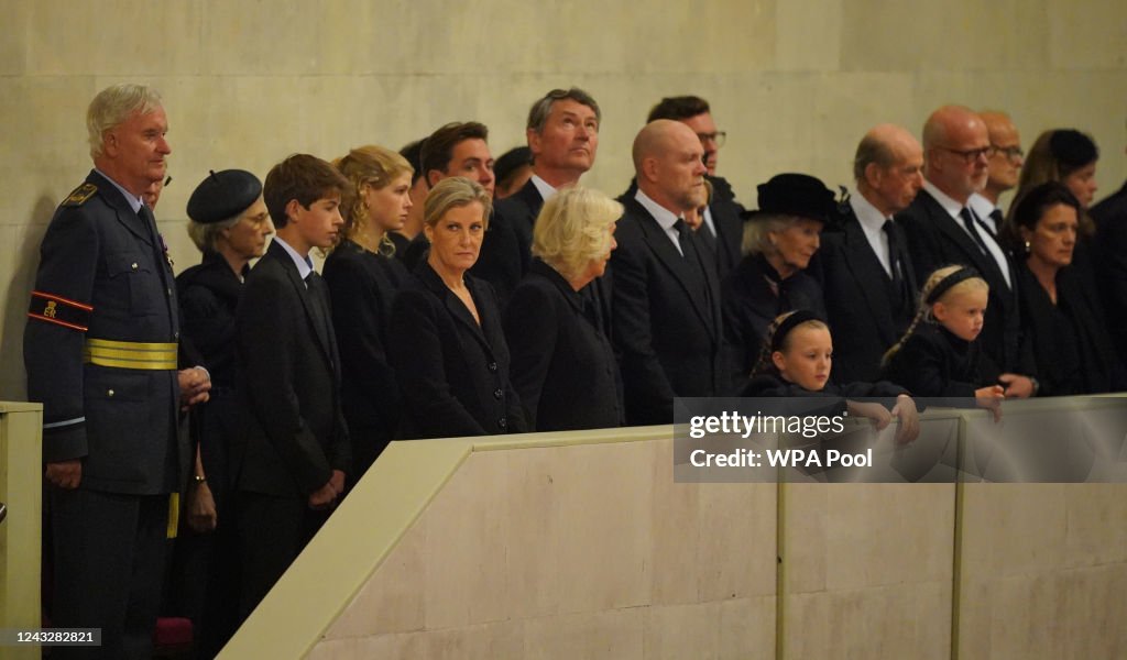 Lying-In-State Of Her Majesty Queen Elizabeth II At Westminster Hall