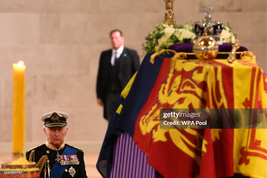 Vigil Of The Princes Takes Place At Westminster Hall