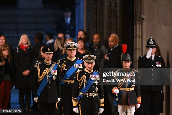 Vigil Of The Princes Takes Place At Westminster Hall Vigil Of The Princes Takes Place At Westminster Hall