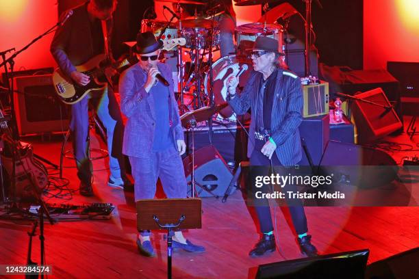 Jan Delay and Udo Lindenberg perform the "Get back to Audimax" - Otto Waalkes celebrates 50 years showbiz on September 15, 2022 in Hamburg, Germany.