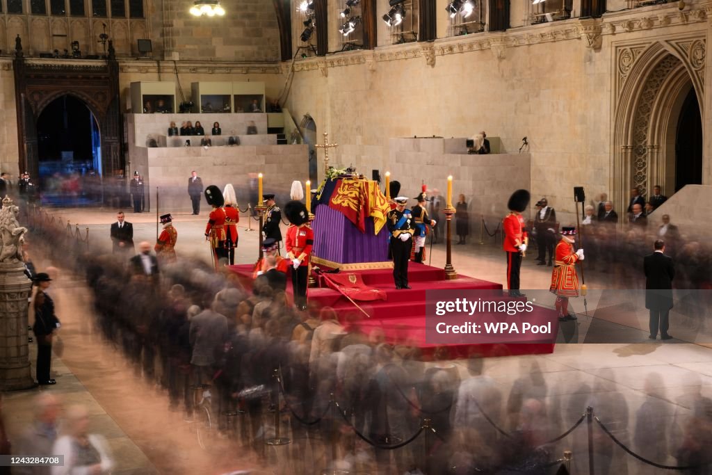 Vigil Of The Princes Takes Place At Westminster Hall