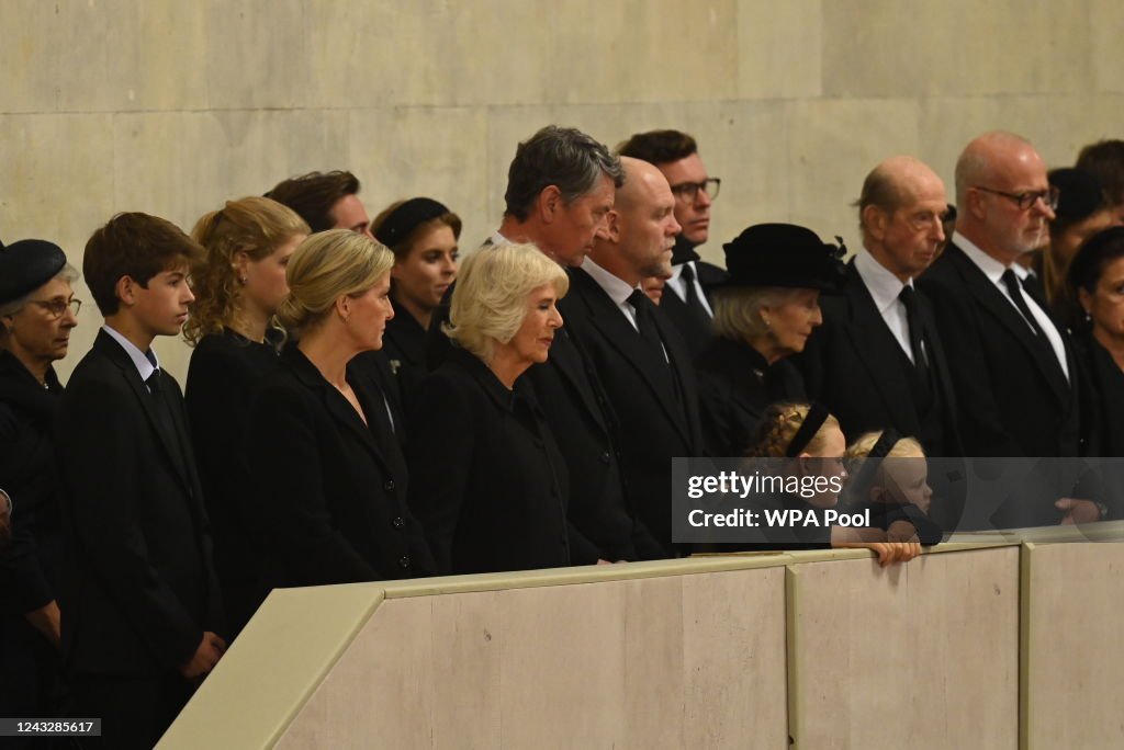 Lying-in-State Of Her Majesty Queen Elizabeth II At Westminster Hall