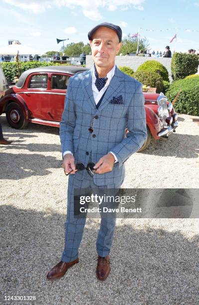 Stanley Tucci attends Day 1 of the Goodwood Revival 2022 at Goodwood Motor Circuit on September 17, 2022 in Chichester, England.