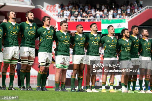 Springbok Rugby Anthem Springbok Rugby Team Photos and Premium High Res Pictures - Getty Images