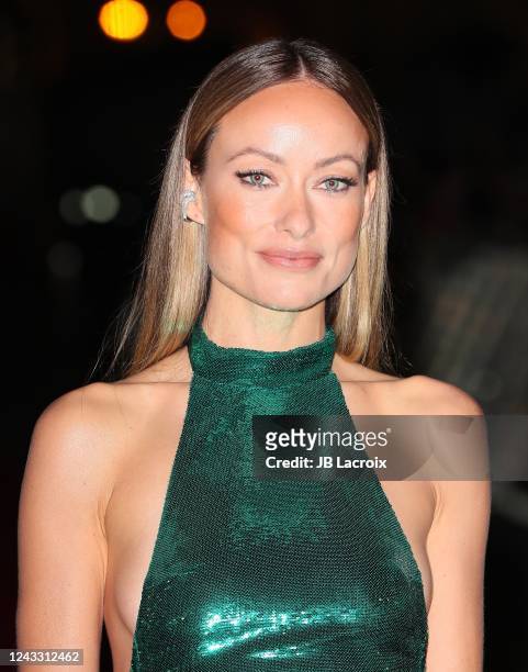 Olivia Wilde attends "Don't Worry Darling/ No Te Preocupes Querida" Premiere during 70th San Sebastian International Film Festival at Teatro Victoria...