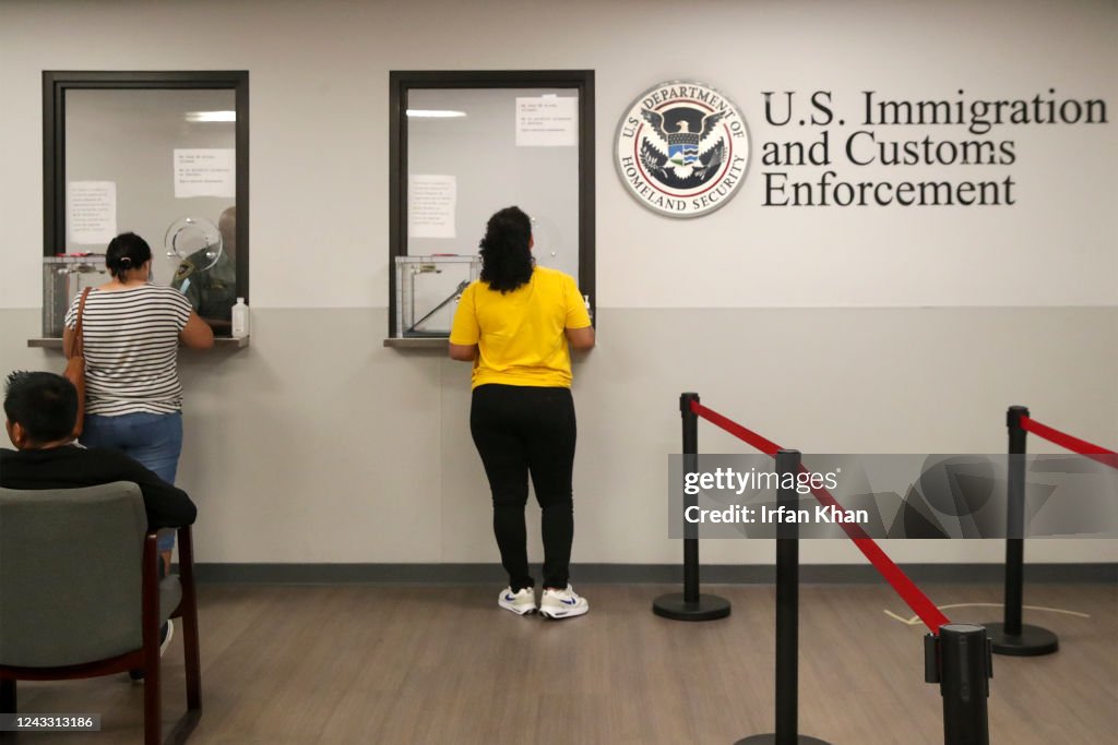 ICE agents raid to arrest illigal immigrants.