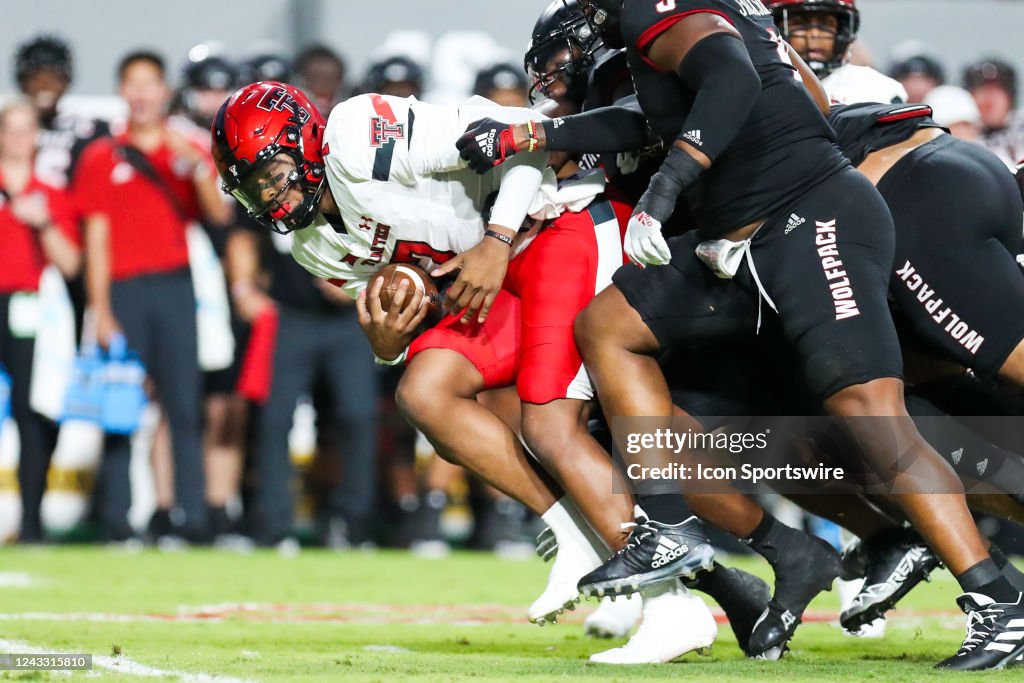 COLLEGE FOOTBALL: SEP 17 Texas Tech at NC State