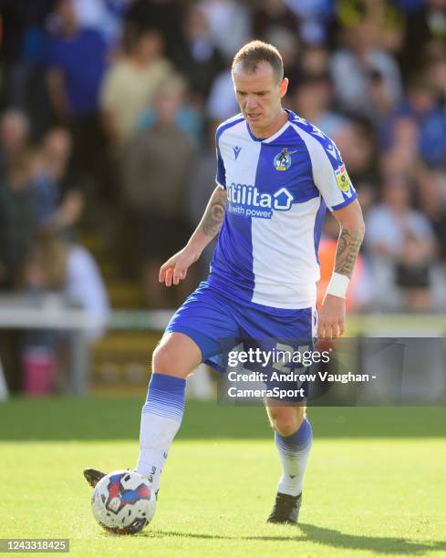 Bristol Rovers' Glenn Whelan during the Sky Bet League One between Bristol Rovers and Lincoln City at Memorial Stadium on September 17, 2022 in...