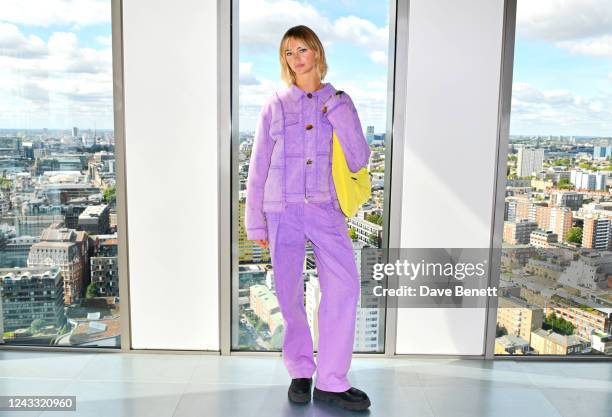 Mia Regan attends the Rejina Pyo show during London Fashion Week September 2022 on September 18, 2022 in London, England.