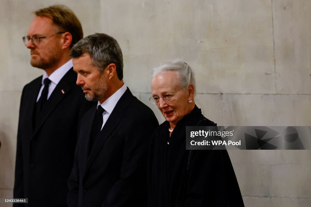 Dignitaries Pay Their Respects To Queen Elizabeth II