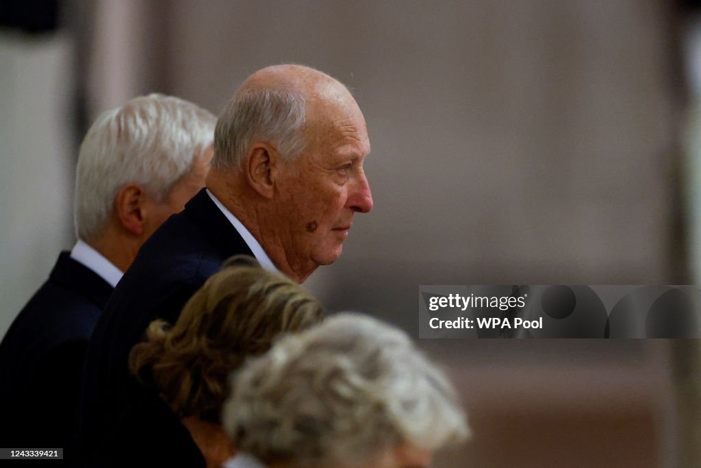 Dignitaries Pay Their Respects To Queen Elizabeth II