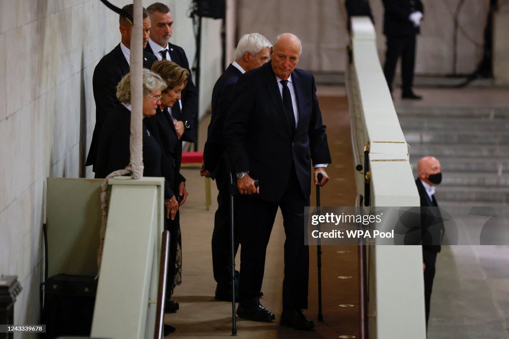 Dignitaries Pay Their Respects To Queen Elizabeth II