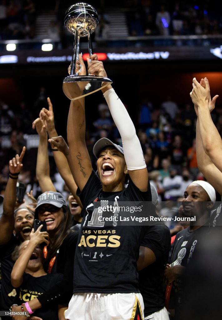 Las Vegas Aces forward A'ja Wilson