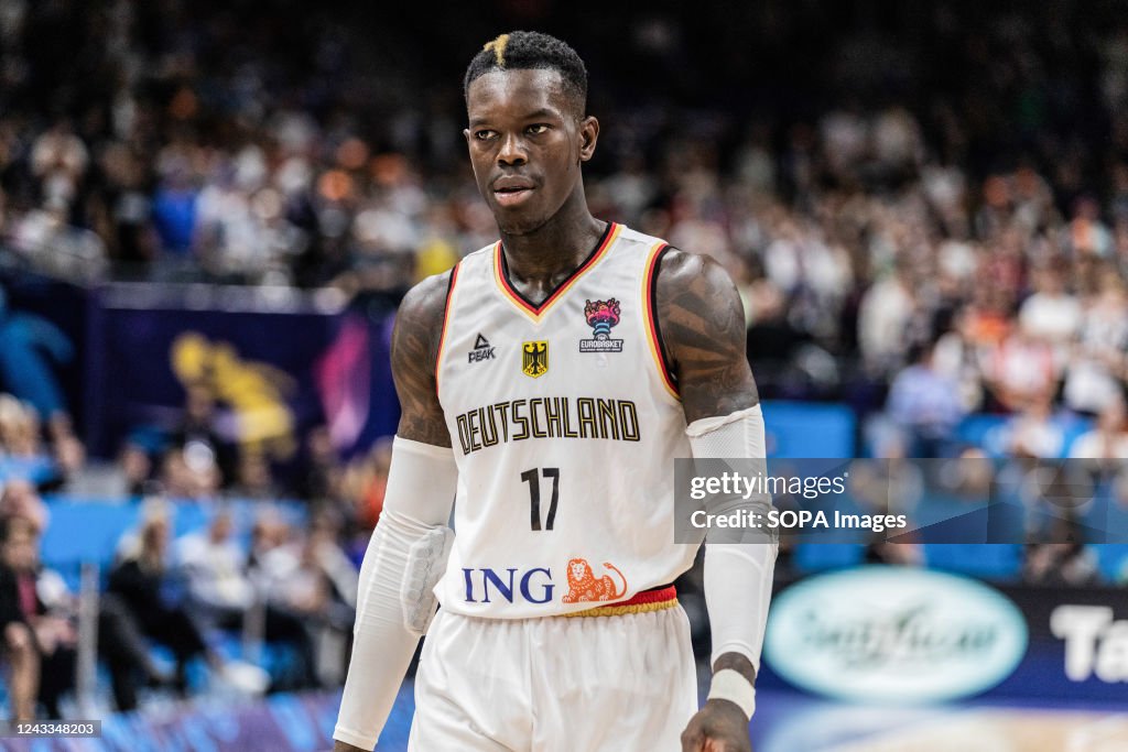 Dennis Schroder of Germany seen during the third-place game...