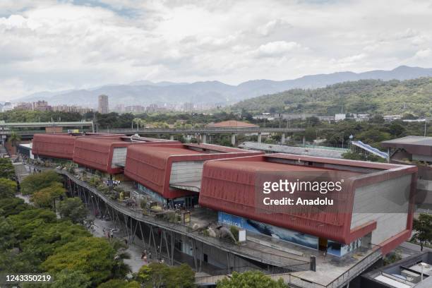 Explora Park is a science museum located in Medellin, Colombia. There is an aquarium with more than 250 species, in Medellin, Colombia on September...