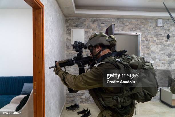 Israeli forces raid the cities of Salfit, Al-Bireh and Hebron, arresting 14 Palestinians in West Bank on September 19, 2022.