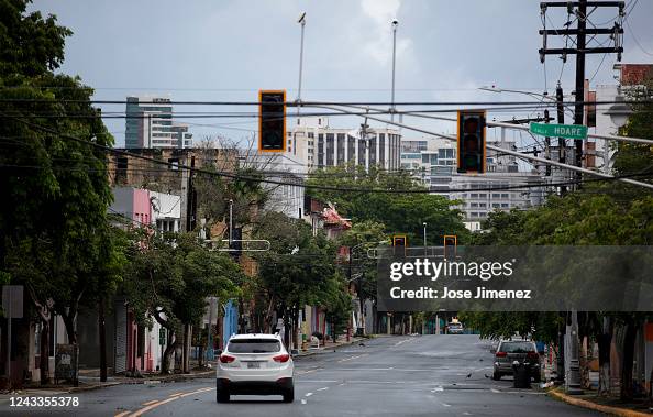 Hurricane Fiona Hits Puerto Rico, Knocking Out Power Across The Island Hurricane Fiona Hits Puerto Rico, Knocking Out Power Across The Island