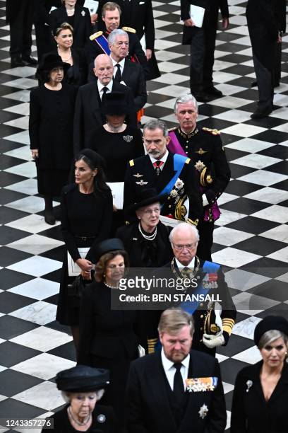 Netherlands' King Willem-Alexander , Netherlands' Queen Maxima , Sweden's Queen Silvia , Sweden's King Carl Gustav XVI Denmark's Queen Margrethe II ,...