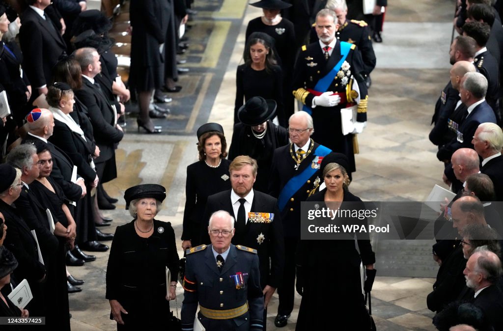 The State Funeral Of Queen Elizabeth II