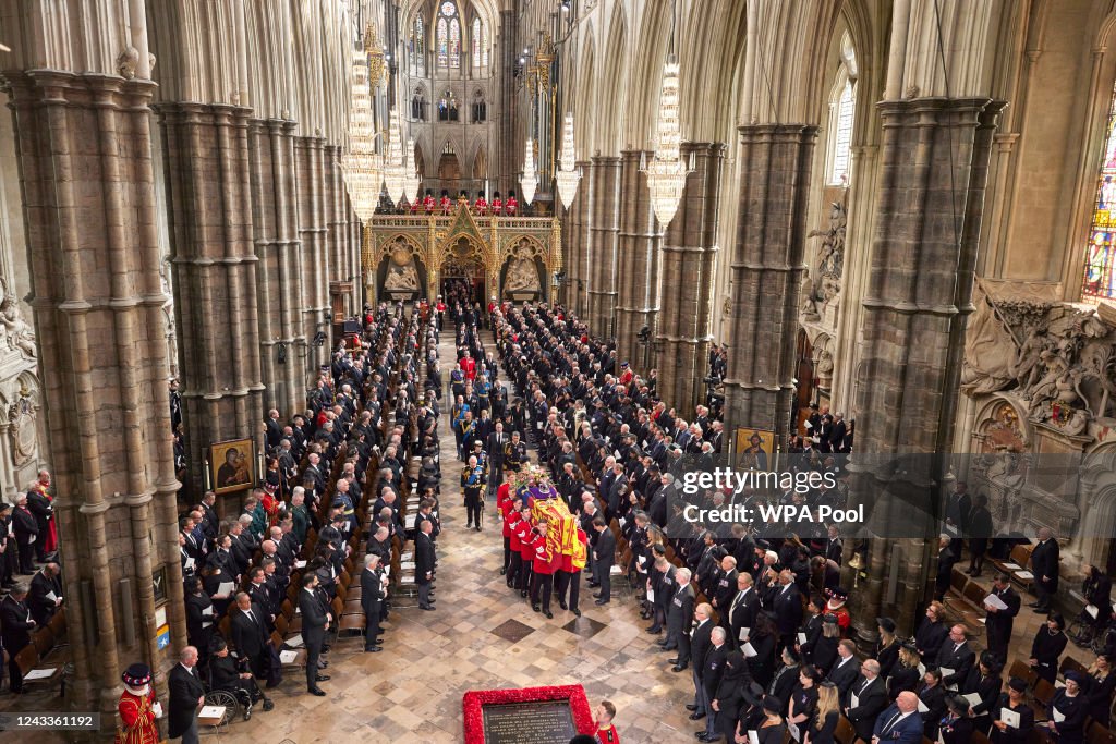 The State Funeral Of Queen Elizabeth II