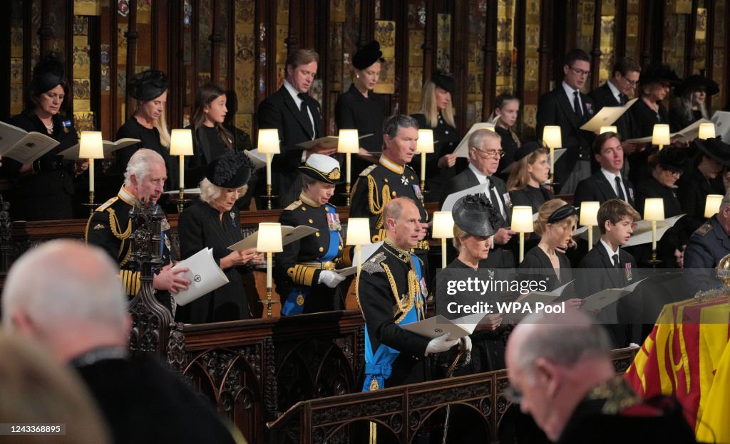 The Committal Service For Her Majesty Queen Elizabeth II