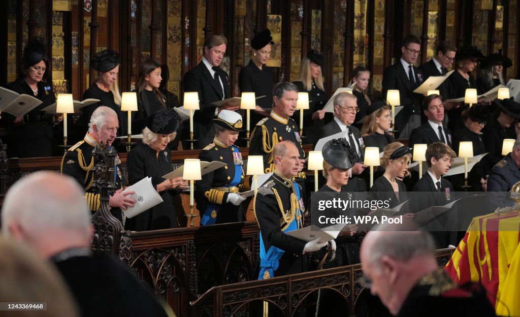 The Committal Service For Her Majesty Queen Elizabeth II