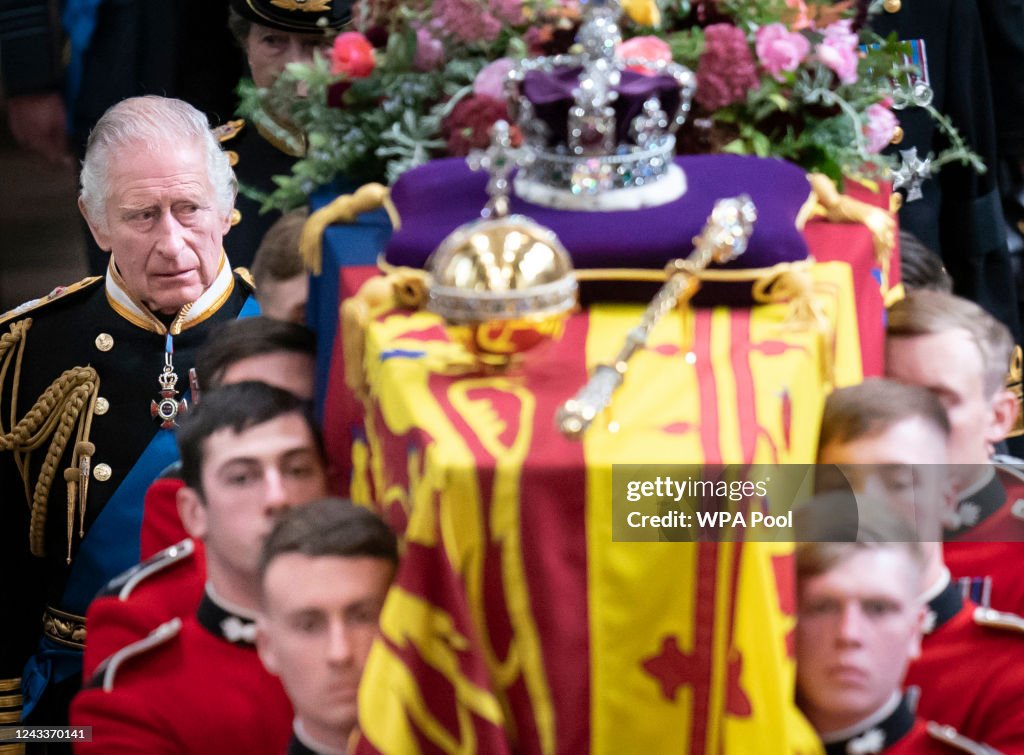 The State Funeral Of Queen Elizabeth II
