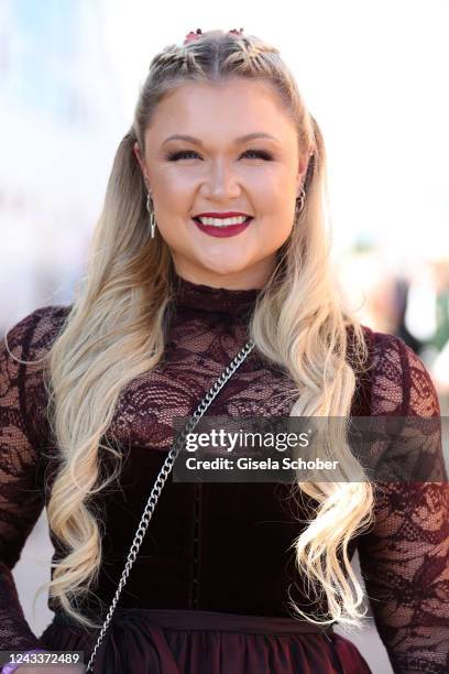 Sophia Thiel during the Cathy Hummels Wiesnbummel Wir lieben das Leben as part of the Oktoberfest 2022 on September 19, 2022 in Munich, Germany.