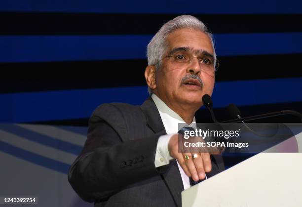 Reserve Bank of India Governor Shaktikanta Das speaks at Global Fintech Fest. The event is the world's largest fintech conference held from 19th-22nd...