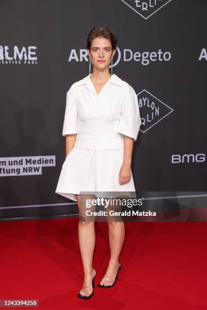 Liv Lisa Fries attends the "Babylon Berlin" premiere on September 20, 2022 in Berlin, Germany.