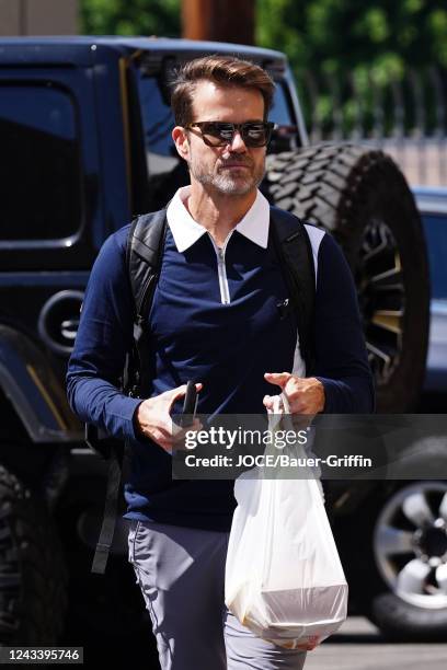 Louis Van Amstel is seen at the "Dancing with the Stars" studios on September 20, 2022 in Los Angeles, California.