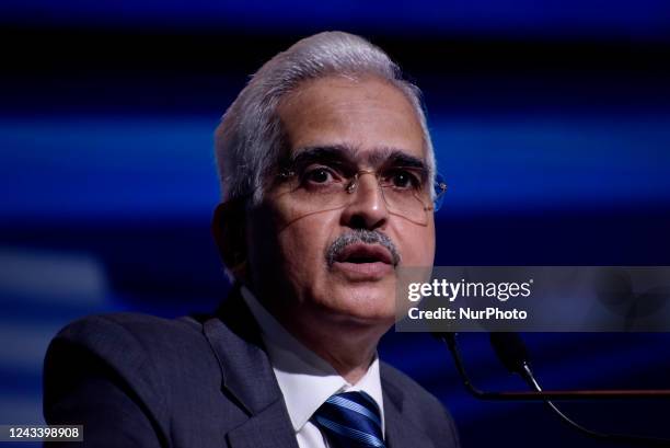 Reserve Bank of India Governor Shaktikanta Das speaks at the Global Fintech Fest press conference in Mumbai, India, 20 September, 2022.