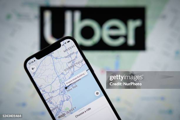 Uber Map Photos and Premium High Res Pictures - Getty Images