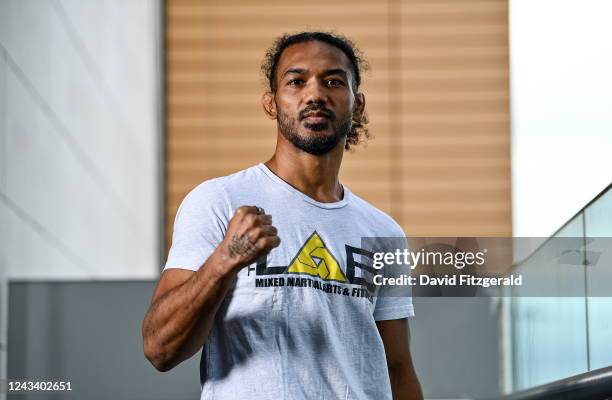 Dublin , Ireland - 21 September 2022; Benson Henderson poses for a portrait at a Bellator 285 Media Event at The Gibson Hotel in Dublin.