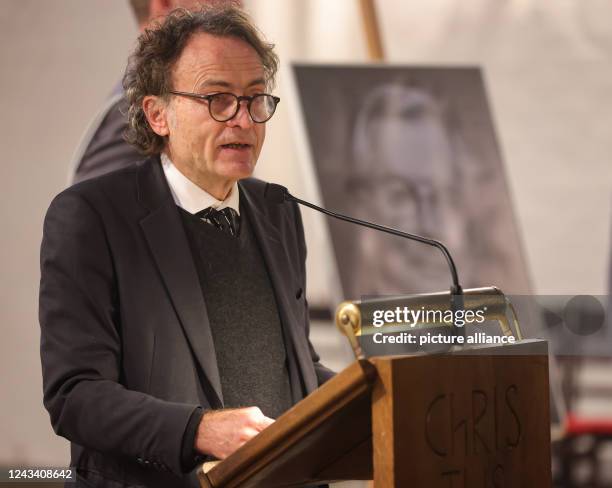 September 2022, Hamburg: Zeit editor-in-chief Giovanni di Lorenzo speaks at the Zeitverlag memorial service for journalist Theo Sommer, who has died,...
