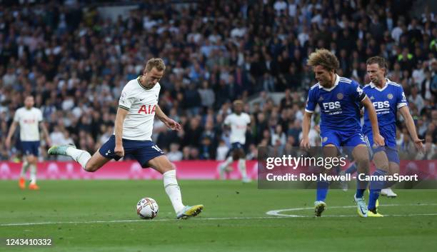 Tottenham Hotspur's Harry Kane during the Premier League match between Tottenham Hotspur and Leicester City at Tottenham Hotspur Stadium on September...