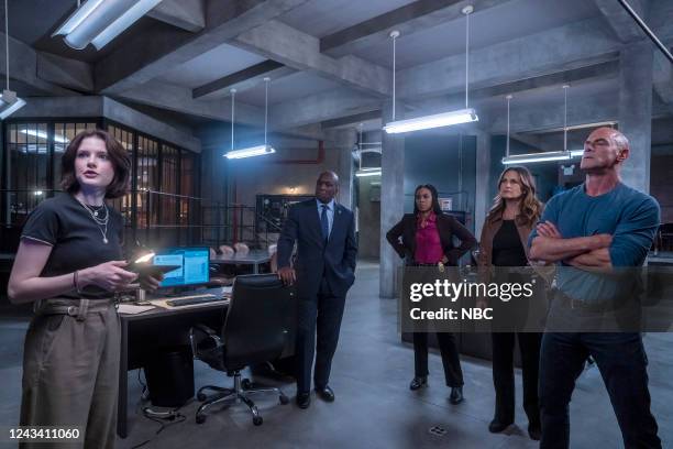 Gimme Shelter" -- Pictured: Ainsley Seiger as Jet Slootmaekers, Sheldon Ingram as Deputy Mayor, Danielle Moné Truitt as Sgt. Ayanna Bell, Mariska...