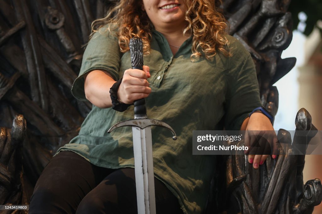 HBO House Of The Dragon Promo In Krakow, Poland
