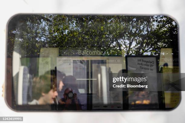 Train at Balcombe railway station in the village of Balcombe, UK, on Wednesday, Sept. 21, 2022. Its been more than a decade since oil and gas...