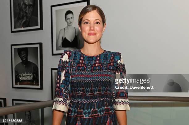 Charity Wakefield attends the press night performance of "A Night At The Kabuki" at Sadler's Wells Theatre on September 22, 2022 in London, England.