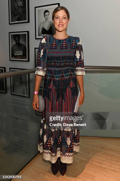 Charity Wakefield attends the press night performance of "A Night At The Kabuki" at Sadler's Wells Theatre on September 22, 2022 in London, England.