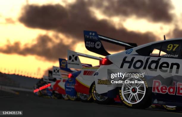 Detail view during round 9 of the Supercars All Stars Eseries at Michigan International Speedway on June 03, 2020 in Melbourne, Australia.