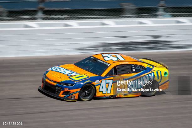 Ricky Stenhouse Jr during the NASCAR Cup Series Hollywood Casino 400 at the Kansas Speedway in Kansas City, Kansas.