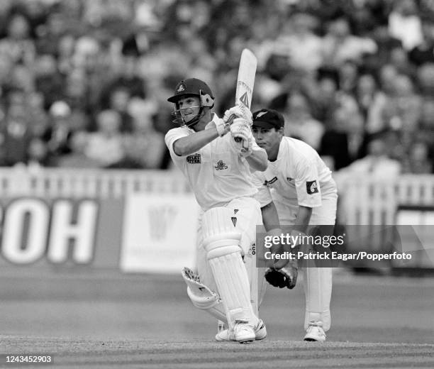 Steve Rhodes of England batting during the 1st Texaco Trophy One Day International between England and New Zealand at Edgbaston, Birmingham, 19th May...